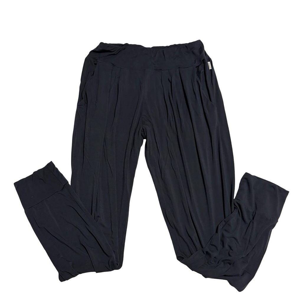 BOODY Black Relaxed Casual Athleisure Pants